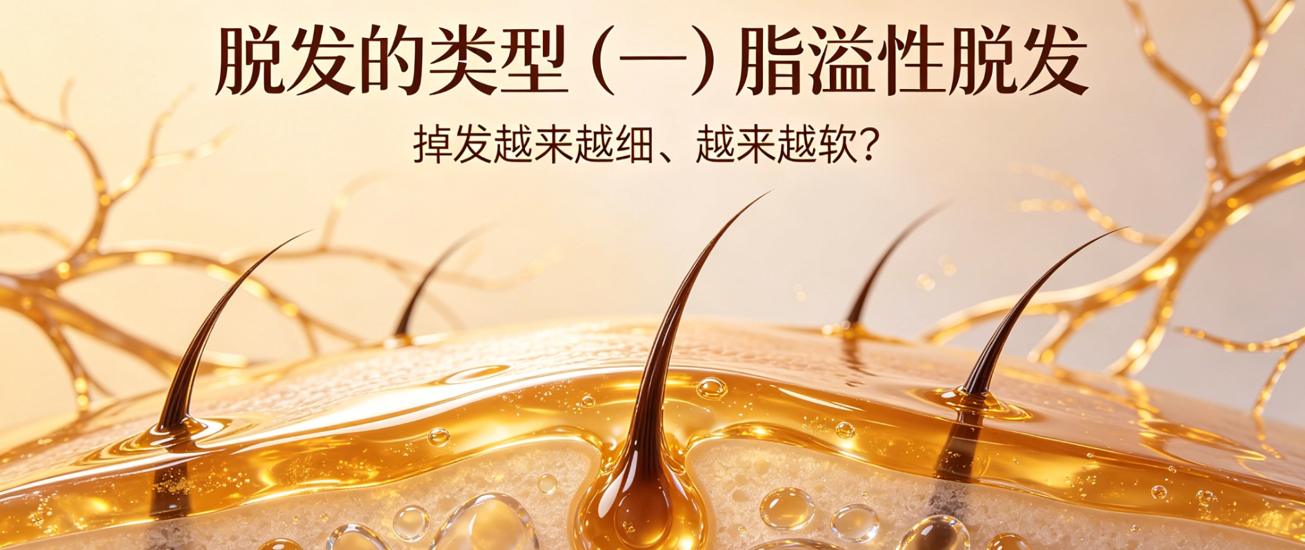 脱发的类型（一）脂溢性脱发
